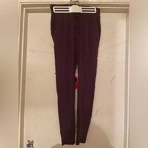 UGG Purple soft Silk and Cotton joggers (size: XS)